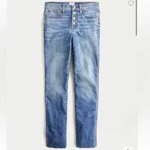 J. Crew 9" vintage straight jean in Cape Blue wash size 25